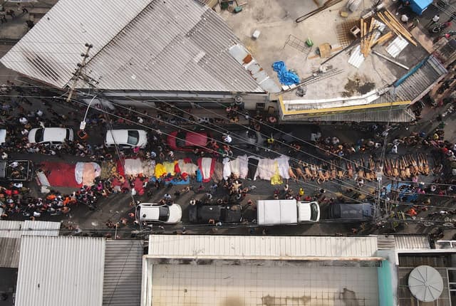 Policía atribuye a banda Comando Vermelho la mayoría de los muertos en operativo de Río de Janeiro