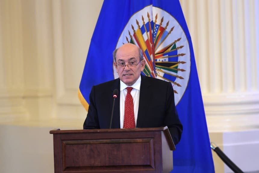 Fotografía de archivo del ministro de Relaciones Exteriores de Perú, Hugo de Zela. (EFE/ Lenin Nolly)