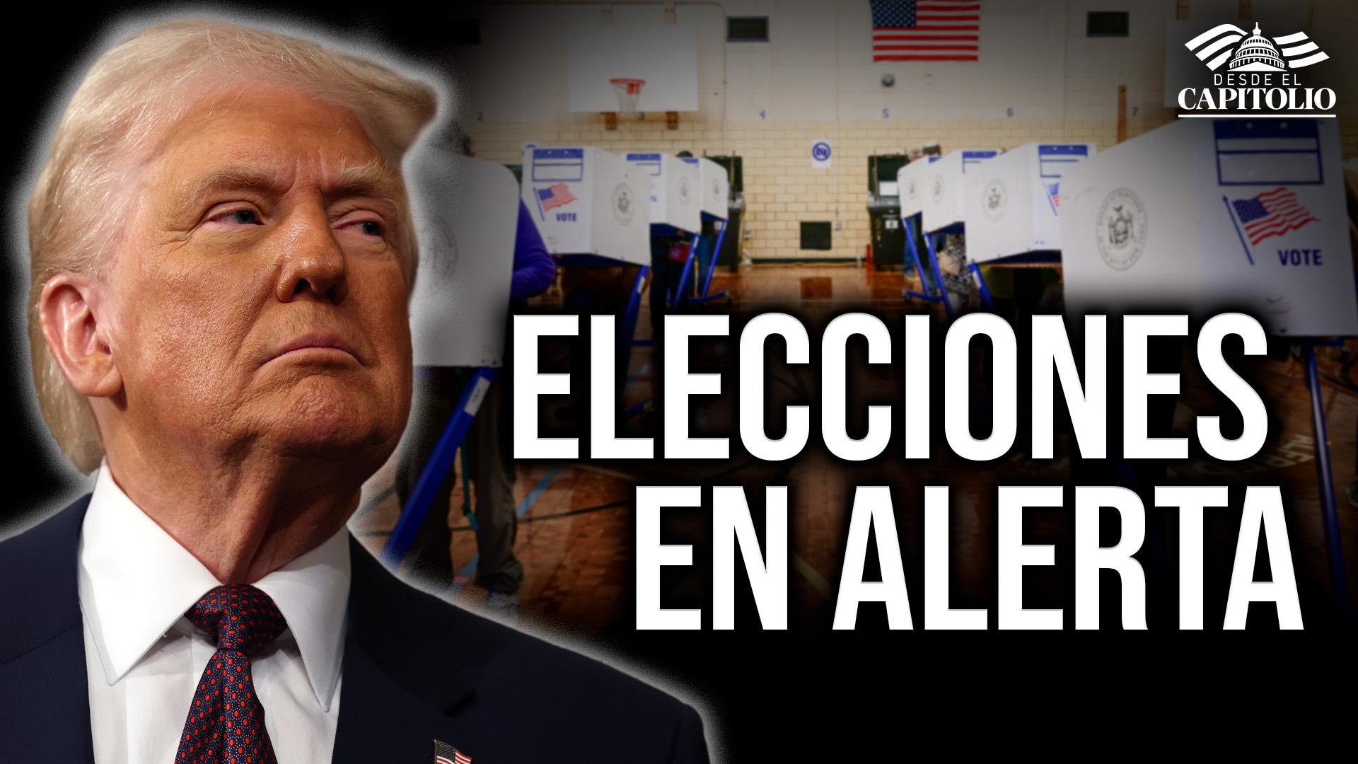 Imagen de Trump a prueba: Amenazas y cambios marcan primeras elecciones de su segundo mandato