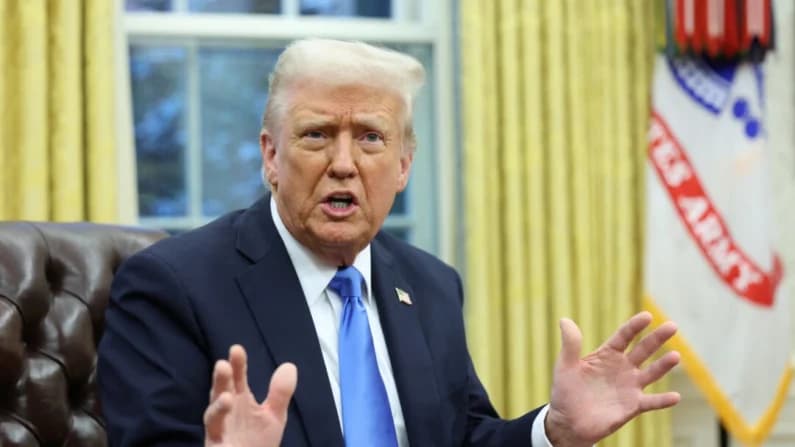 Trump ofrece 2 posibles razones para las pérdidas del Partido Republicano el martes por la noche