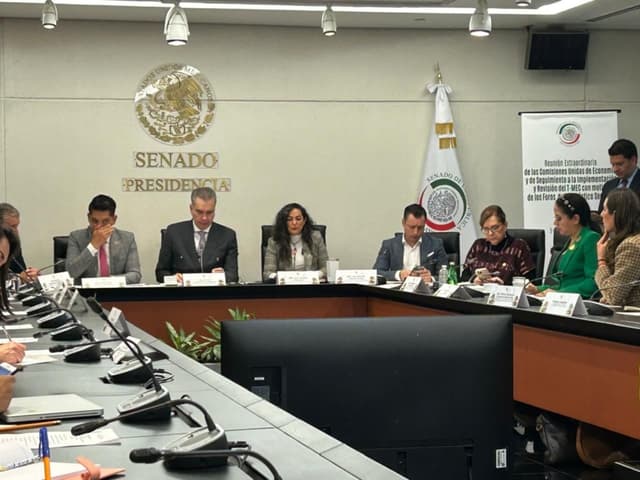 Senado aprueba foros de consulta sectoriales previo a la revisión del T-MEC