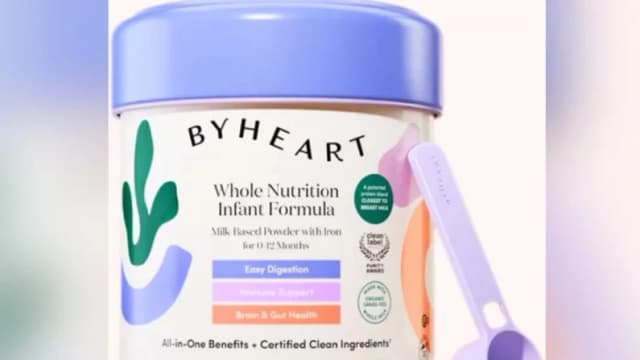Leche de fórmula para bebés ByHeart. (FDA)