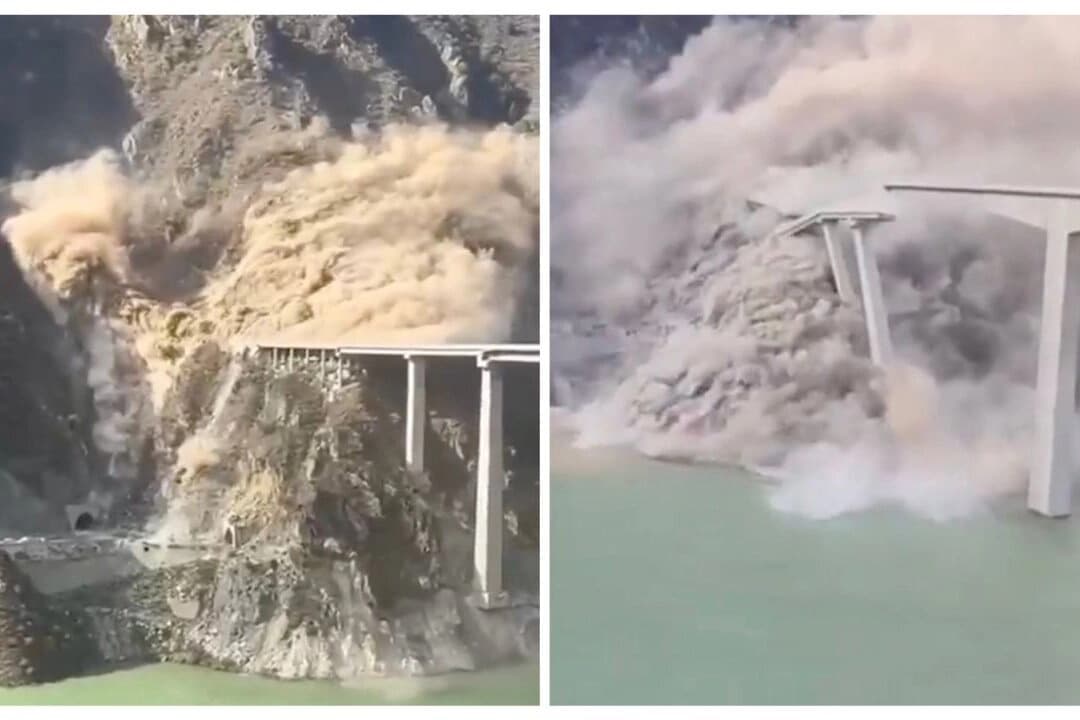 Un nuevo puente se derrumba en Sichuan, China, menos de diez meses después de su inauguración