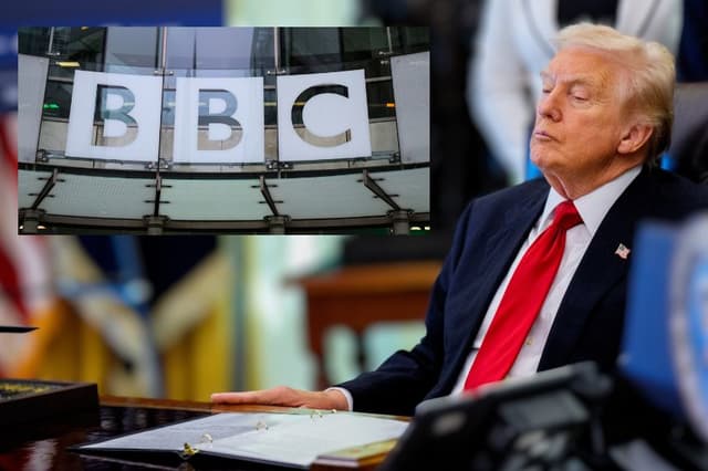 Trump dice que está obligado a demandar a la BBC porque "engañaron" al público al editar su discurso