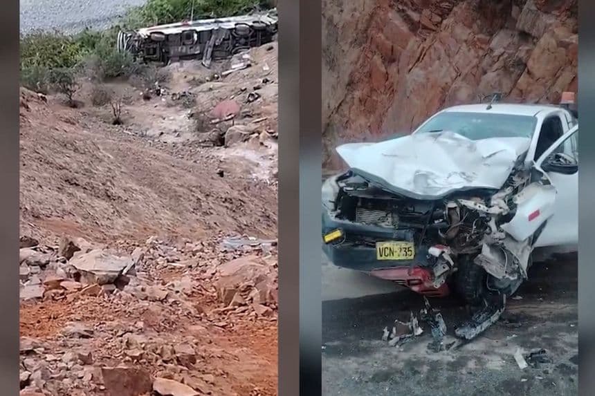 Al menos 37 personas fallecidas deja la caída de un autobús a un abismo al sur de Perú