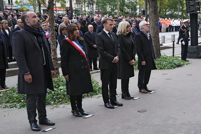 Homenaje a víctimas en el X aniversario del atentado de ISIS en París
