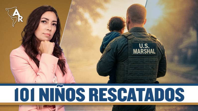 En EE.UU. salvan a 101 niños desaparecidos y a una ciudad en peligro
