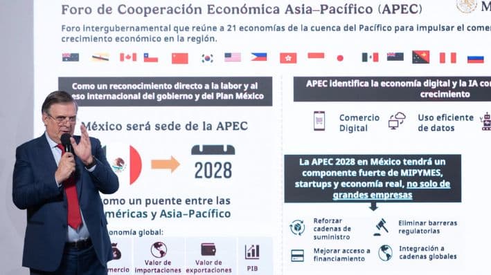 México va por nueva economía centrada en datos, inteligencia artificial y energía: Marcelo Ebrard