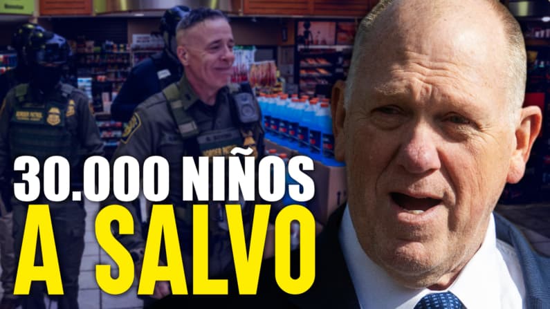 30.000 niños desaparecidos, localizados y a salvo: Tom Homan