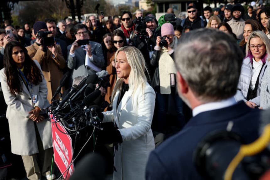 Marjorie Taylor Greene deja el Congreso en medio de ruptura con Trump