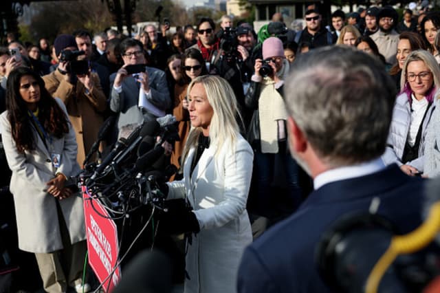 Marjorie Taylor Greene deja el Congreso en medio de ruptura con Trump