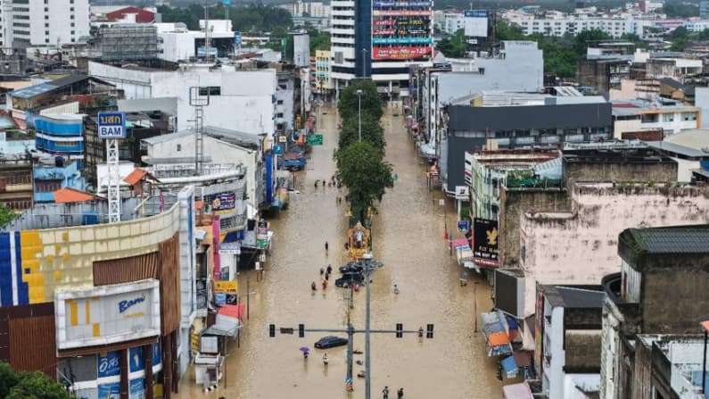Tailandia reporta 41 muertos y 2.7 millones de afectados por históricas lluvias