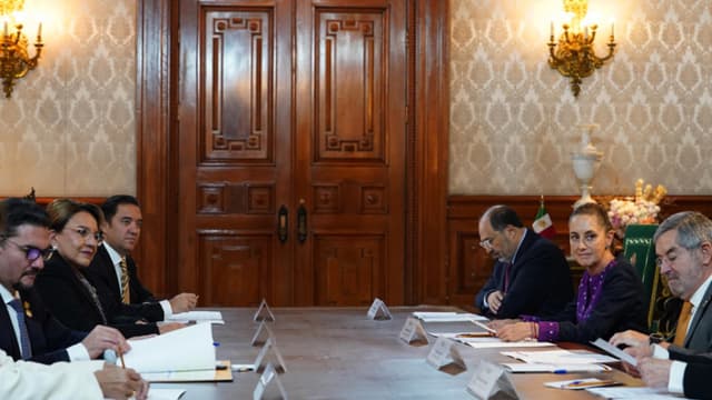 México y Honduras afirman que la cooperación es clave para atender las causas de la migración