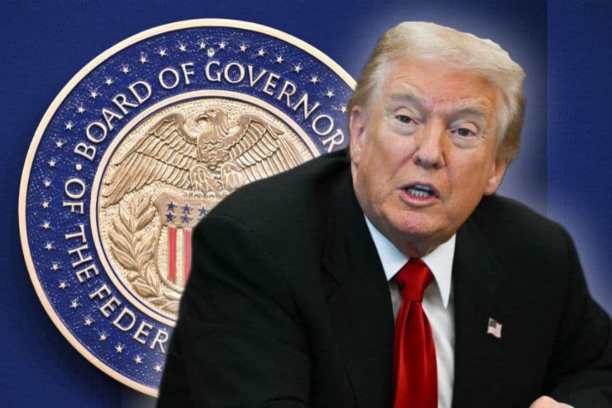 Presidente de Estados Unidos Donald Trump (ANDREW CABALLERO-REYNOLDS/AFP via Getty Images) Fondo: MANDEL NGAN/AFP via Getty Images)