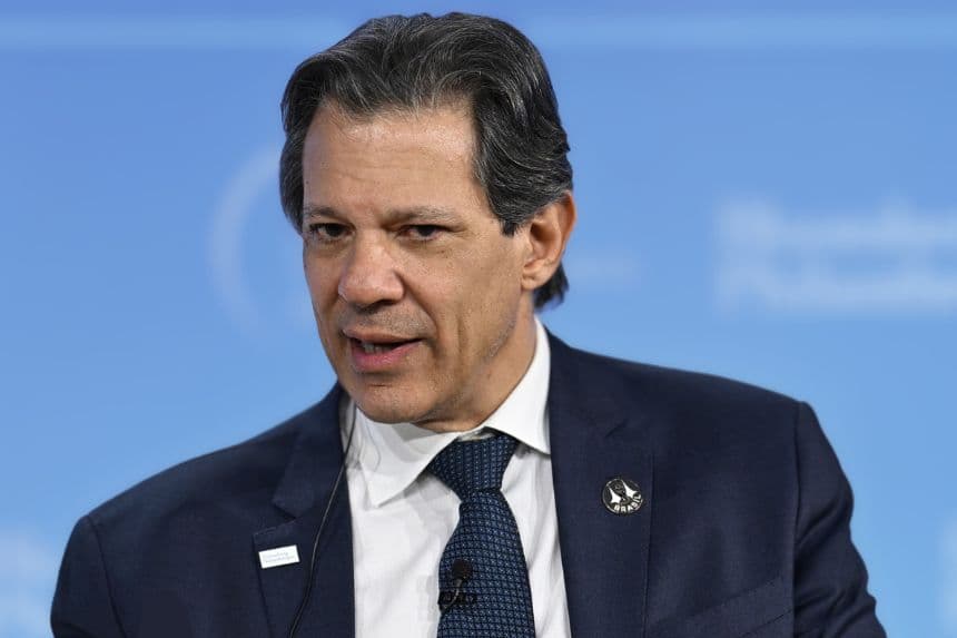 Fernando Haddad, ministro de Finanzas de Brasil (Bryan Bedder/Getty Images para Bloomberg Philanthropies)