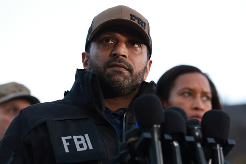 Director FBI Kash Patel. (Anna Moneymaker/Getty Images).