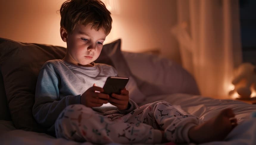 La salud de los niños que usan smartphones podría estar en riesgo, según un estudio