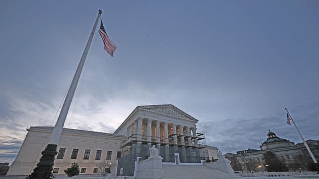 La Corte Suprema de Estados Unidos, el 17 de marzo de 2025 en Washington, DC. (Win McNamee/Getty Images)