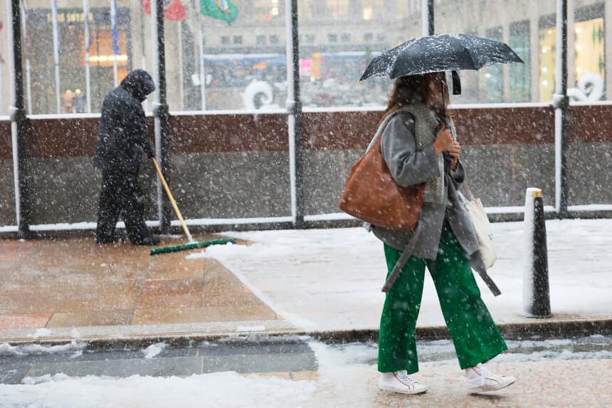 Emiten alertas de tormenta invernal en cinco estados del noreste de EE. UU.