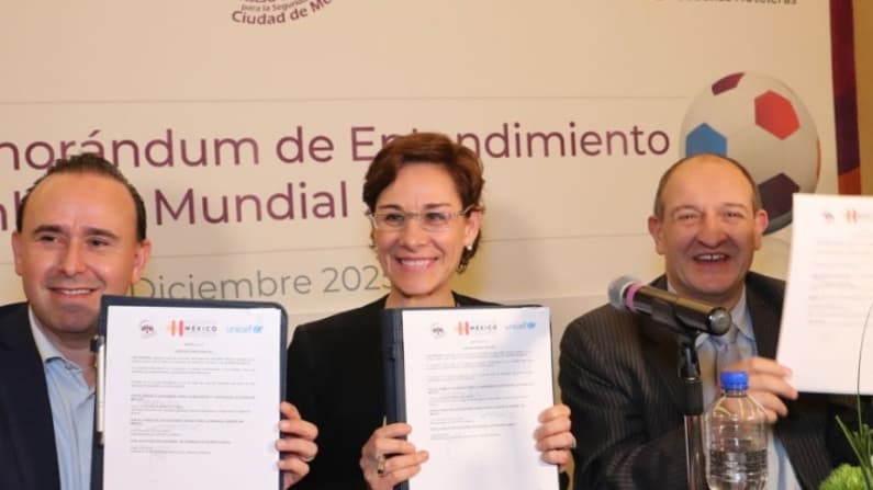 Tres organizaciones buscan prevenir la trata de menores en México de cara al Mundial 2026