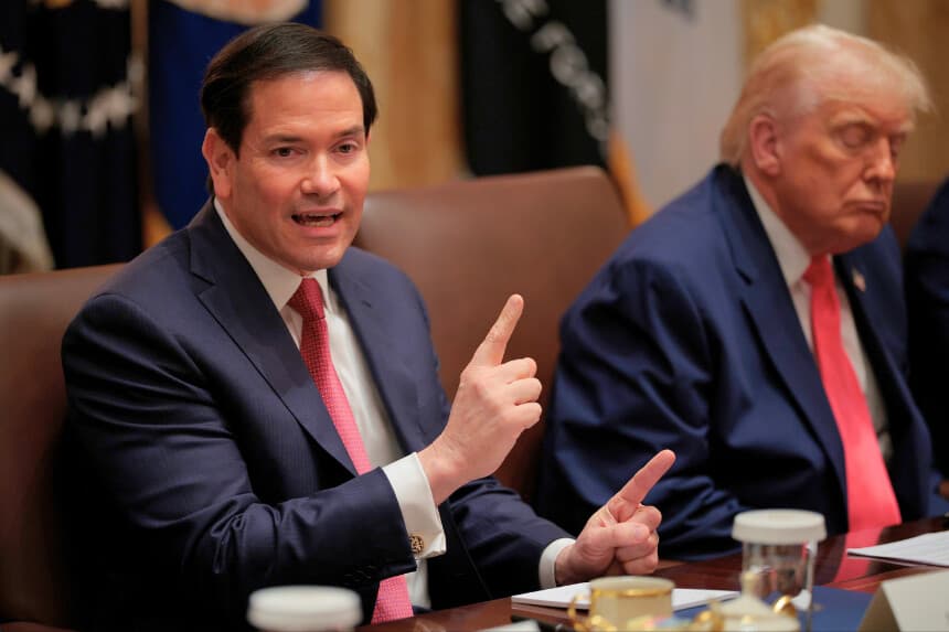 Rubio dice que el gobierno venezolano es una "organización de transbordo" para el tráfico de drogas