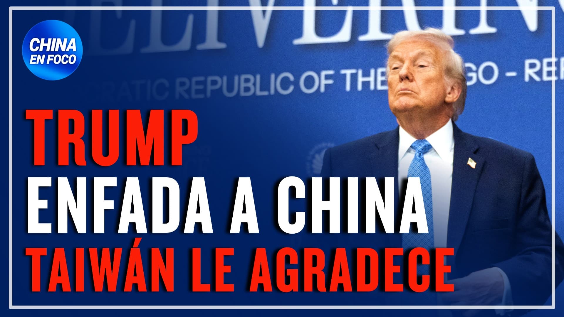 Trump enfada a China y alegra a Taiwán. Europa se divide y Macron viaja a ver a Xi Jinping