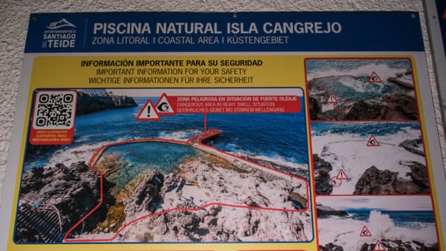 Cuatro personas mueren tras un golpe de mar en las Islas Canarias, según autoridades españolas