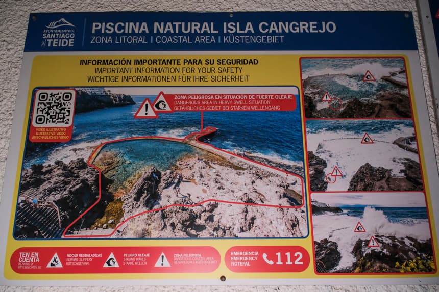 Cuatro personas mueren tras un golpe de mar en las Islas Canarias, según autoridades españolas