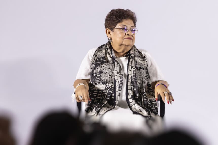 Imagen de archivo de Ernestina Godoy. (Cristopher Rogel Blanquet/Getty Images)