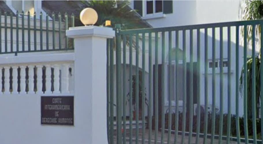 Captura de pantalla Corte Interamericana de Derechos Julio 2024. (Google Street View)