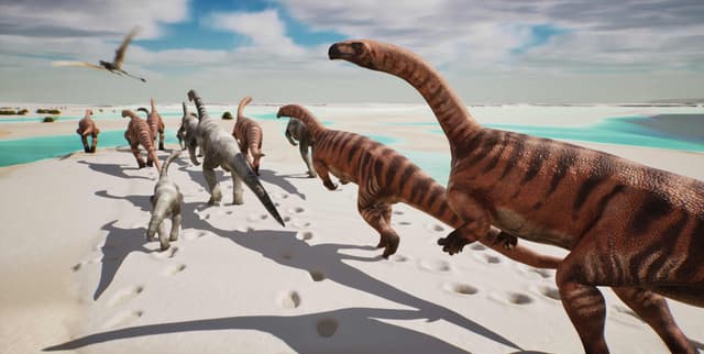 Hallan en Italia un gigantesco valle con miles de huellas de dinosaurios
