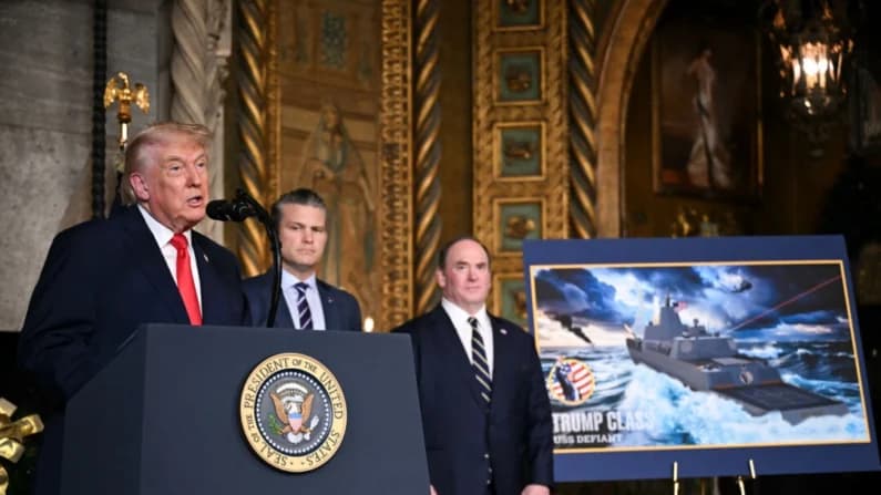 Trump presenta iniciativa “Flota Dorada”, nueva clase de acorazados para reforzar poder marítimo