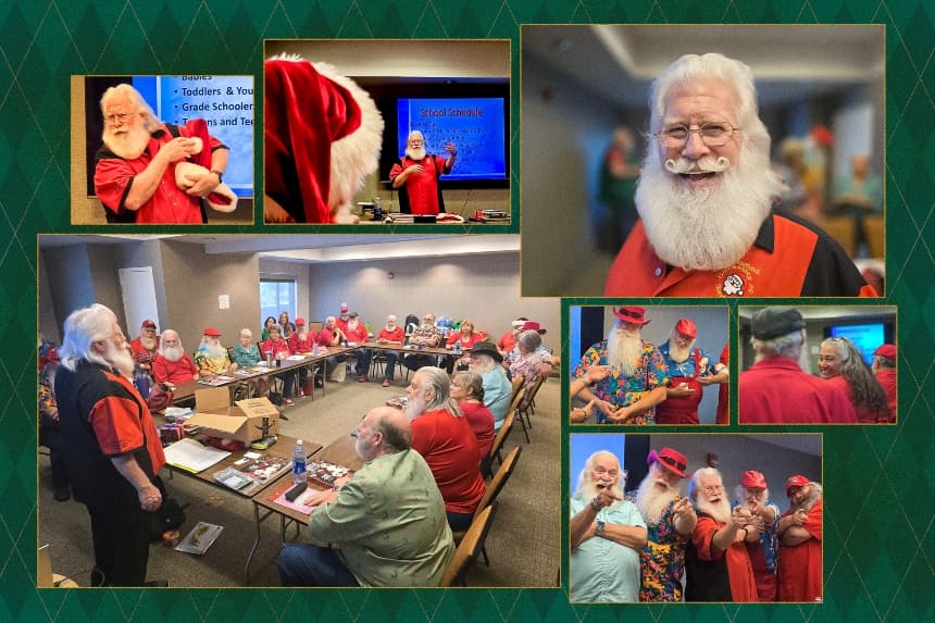 Papá Noel. (Allan Stein/The Epoch Times)