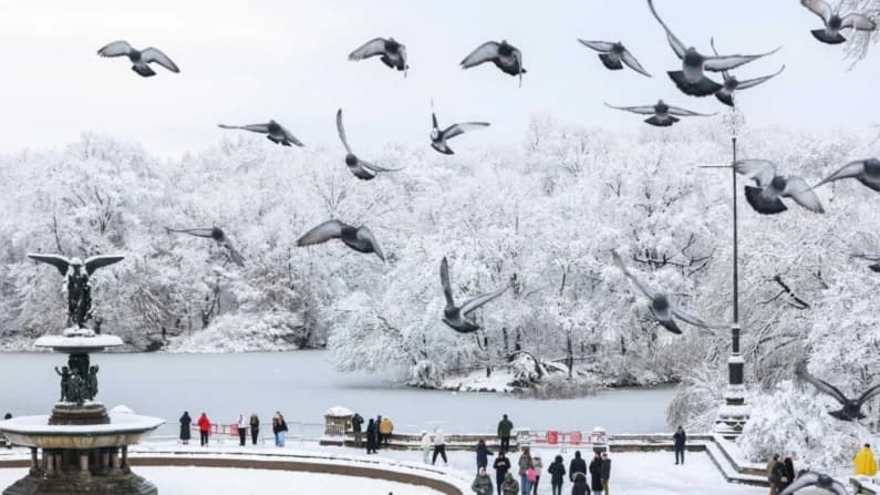 Nueva York y el noreste se preparan para una fuerte tormenta de nieve