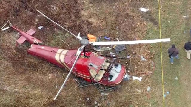 Muere un piloto y otro resulta herido en choque de helicópteros en Nueva Jersey