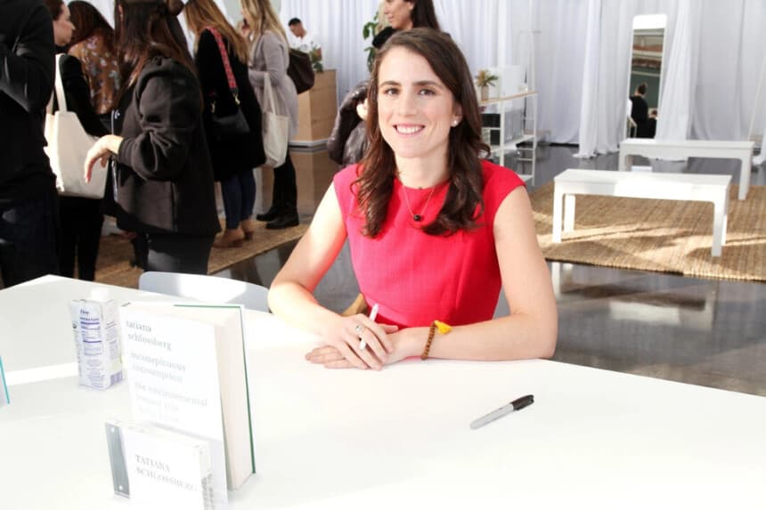 Tatiana Schlossberg asiste a la firma de su libro en la In Goop Health Summit San Francisco 2019, celebrada en el Craneway Pavilion de Richmond, California, el 16 de noviembre de 2019. (Amber De Vos/Getty Images para goop).