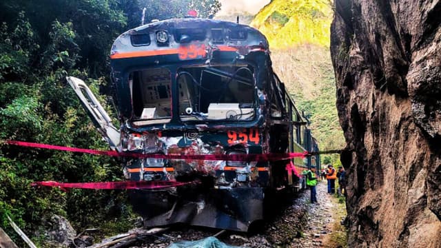 Accidente ferroviario rumbo a Machu Picchu deja un muerto y al menos 30 heridos