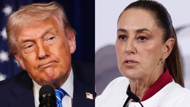 Sheinbaum pide unión a mexicanos ante declaraciones de Trump sobre posible intervención en México