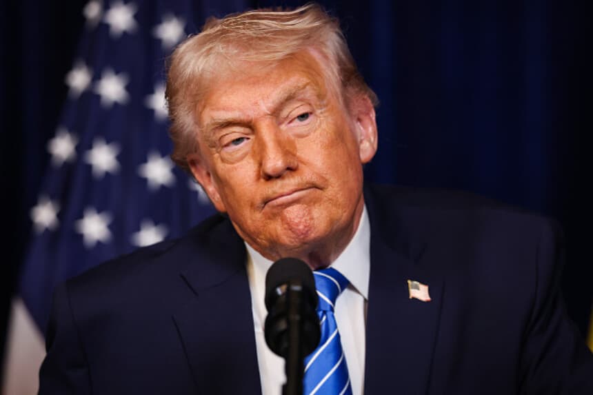 Presidente Donald Trump. (Joe Raedle/Getty Images).