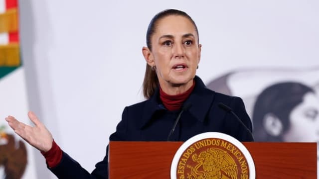 "No podemos estar de acuerdo nunca" con el uso de la fuerza en casos de política exterior, dice Sheinbaum