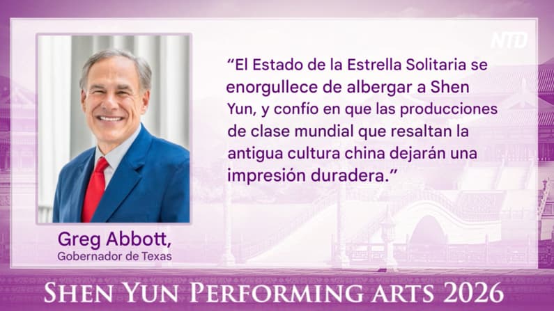 Abbott da la bienvenida a Shen Yun en Texas: "Combina magistralmente el pasado y el presente"