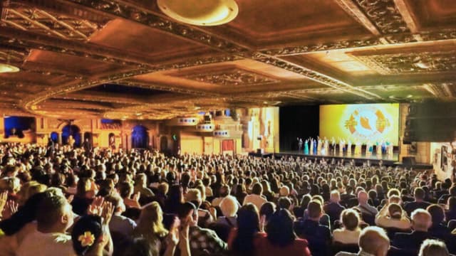La decimotercera actuación de Shen Yun Global Performing Arts en el Capitol Theatre de Sídney, Australia, el 9 de marzo de 2025. (Lu Ming/The Epoch Times)