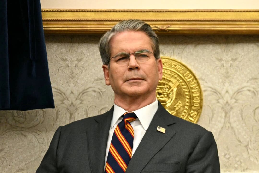El secretario del Tesoro, Scott Bessent, en el Despacho Oval de la Casa Blanca el 21 de noviembre de 2025. Jim Watson/AFP a través de Getty Images.