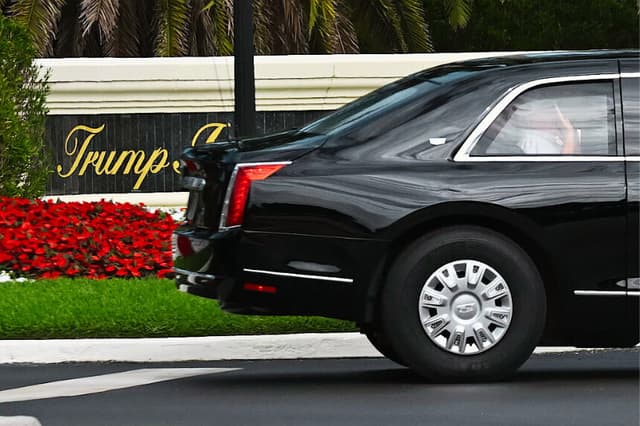 Seguridad desvía caravana de Trump luego del hallazgo de un “objeto sospechoso” en Palm Beach