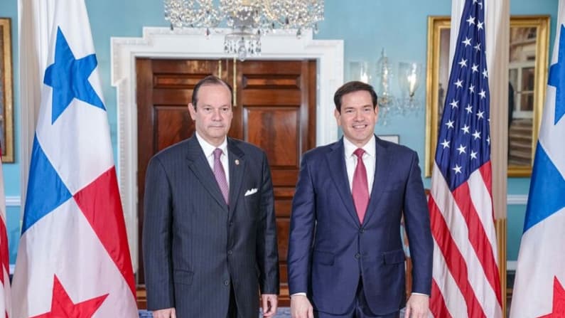 Marco Rubio recibe al canciller de Panamá en pleno debate sobre la estabilidad de Venezuela