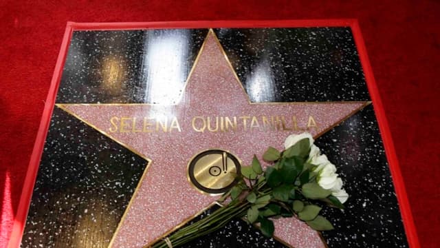 Imagen de archivo de la estrella de Selena Quintanilla en la calzada de la fama en Hollywood. (EFE/EPA/MIKE NELSON)