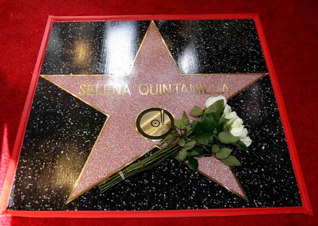 Imagen de archivo de la estrella de Selena Quintanilla en la calzada de la fama en Hollywood. (EFE/EPA/MIKE NELSON)