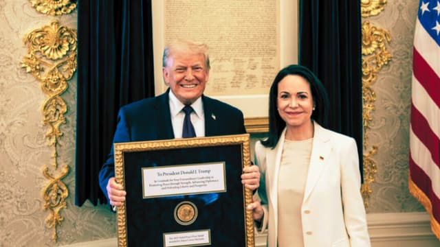 Nobel aclara reglas del premio tras reunión de Trump con Machado