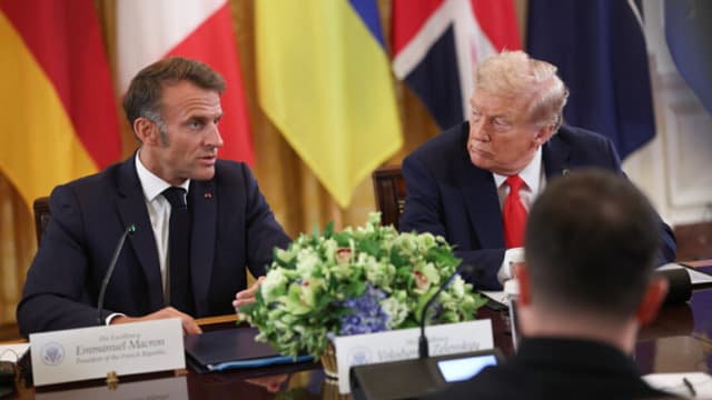 Trump publica mensaje de Macron que cuestiona presión sobre Groenlandia y ofrece diálogo en el G7