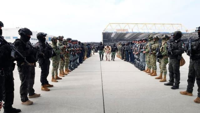México extradita a 37 operadores de organizaciones criminales a EE. UU. que representaban amenaza real
